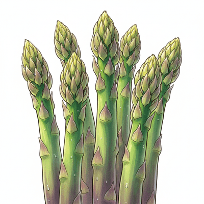 Asparagus - π
Calendar Asparagus seeds